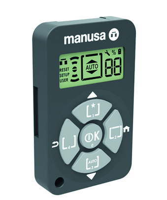 El control remoto en las puertas automáticas
