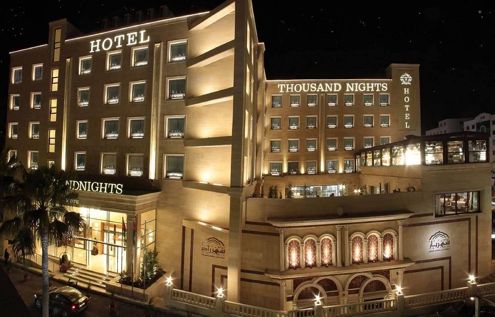 horeca automatic doors project thousand nights amman jordan jordania hotel lujo puertas automaticas