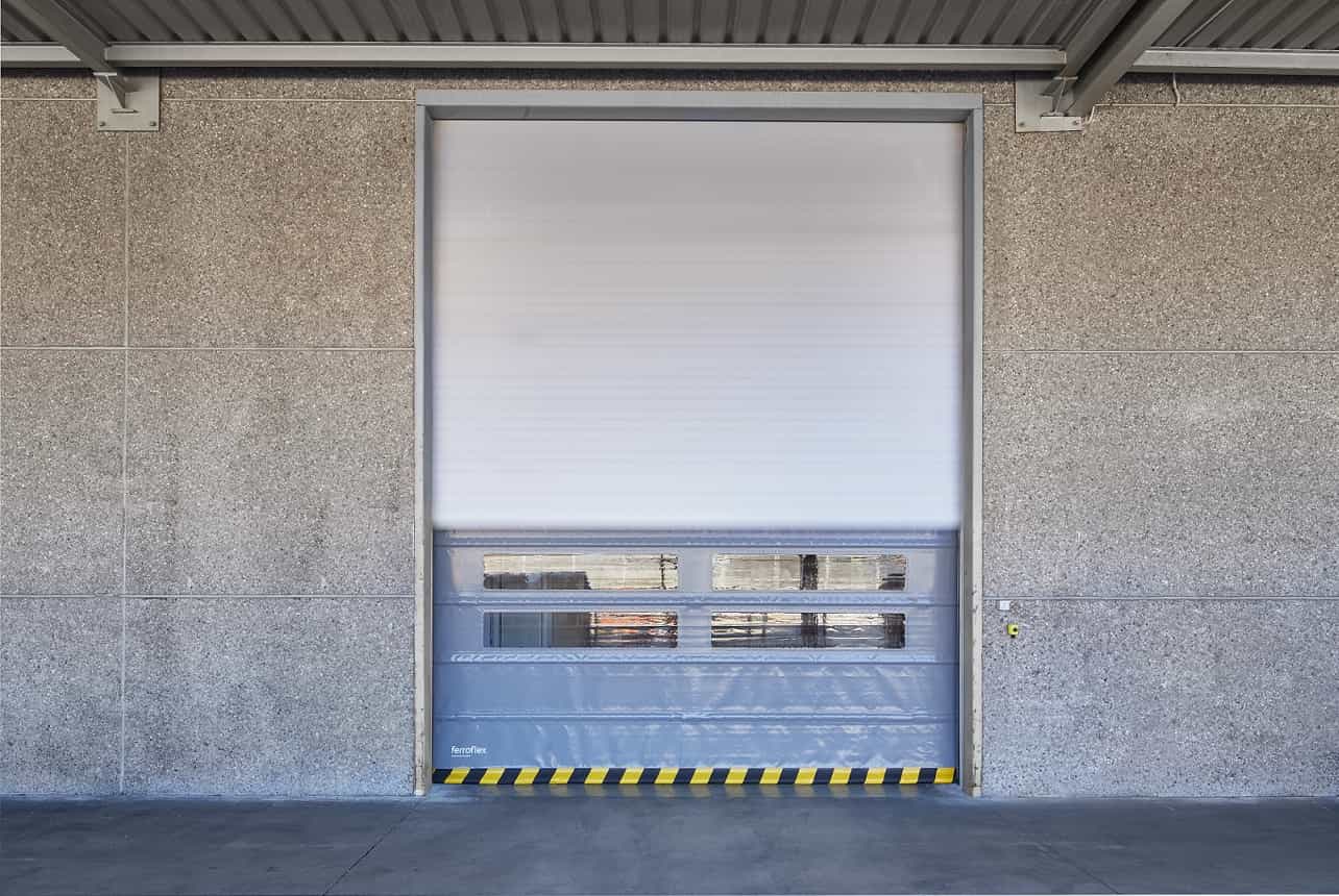 Puertas rápidas para el sector químico y alimentario