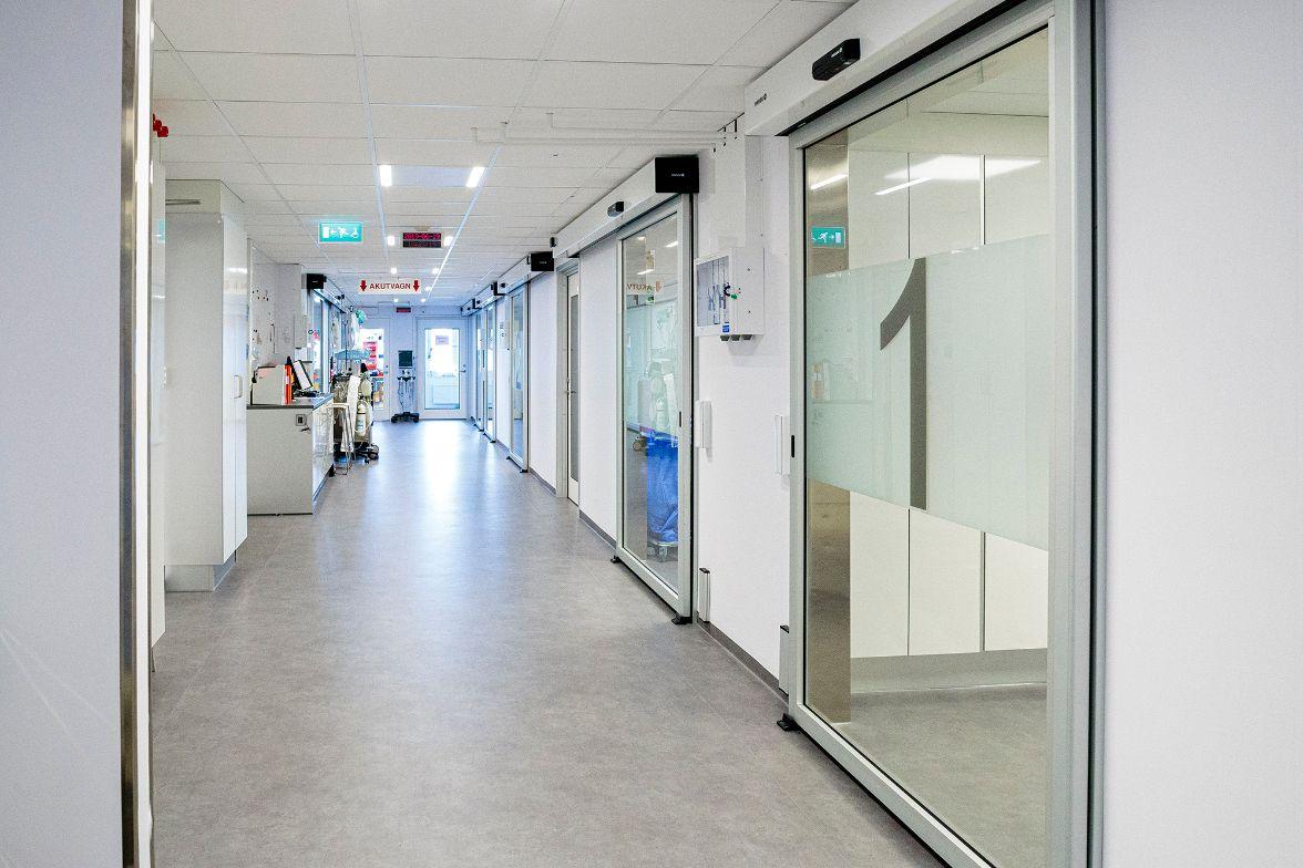 Puertas Clear View en el Spine Center