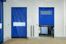 Puerta autorreparable conservación