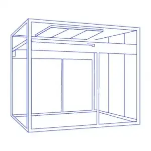 Esclusa puerta automática