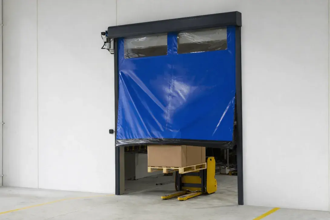 Puerta rápida autorreparable