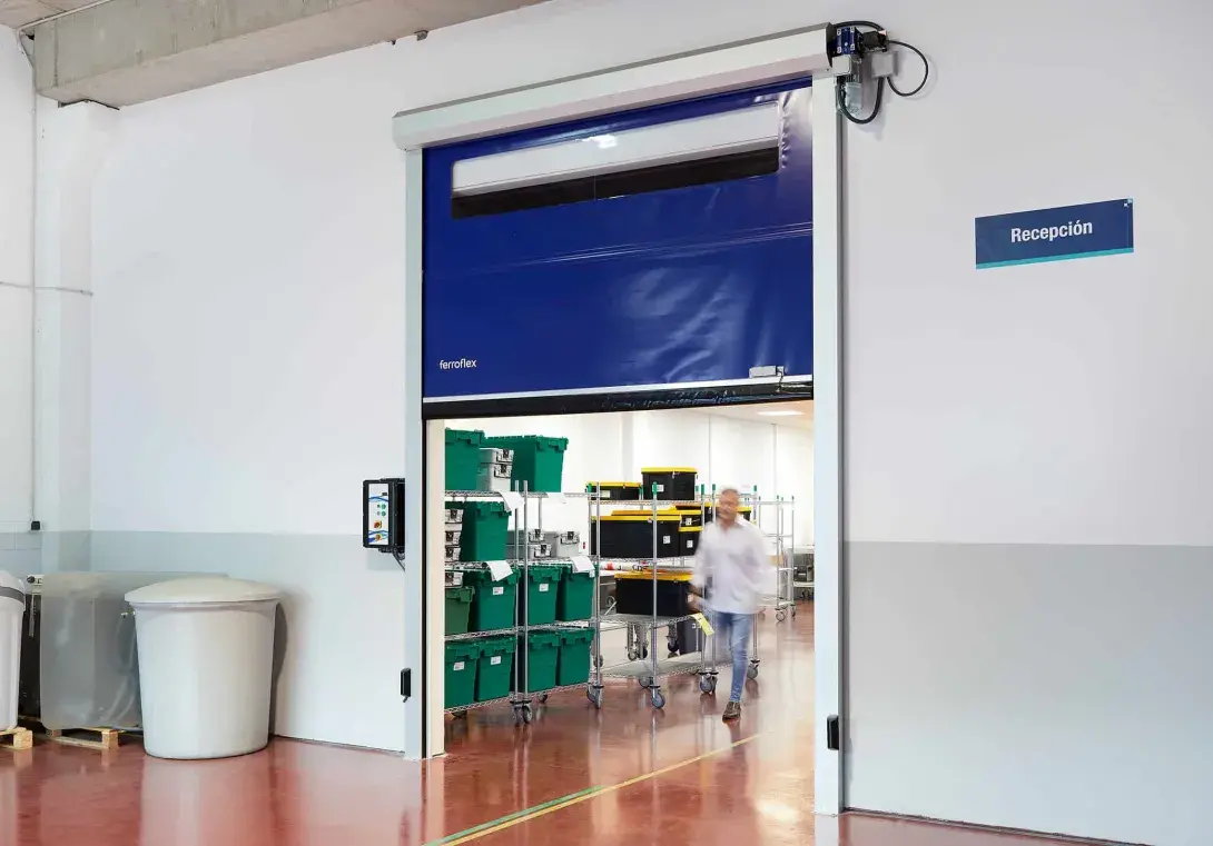 Las mejores puertas rápidas enrollables para fábricas