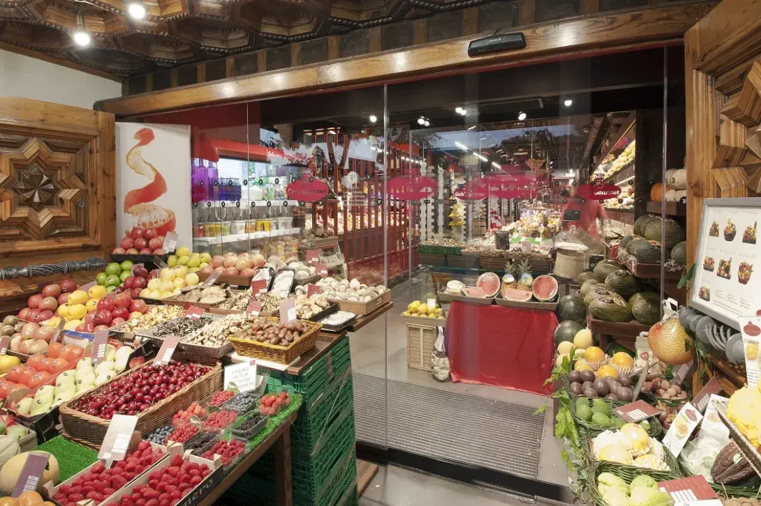 Frutería Gold Gourmet en Platea Madrid