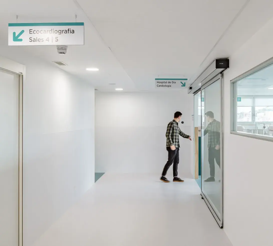 Renovación de la Planta de cardiología en Vall d’Hebron
