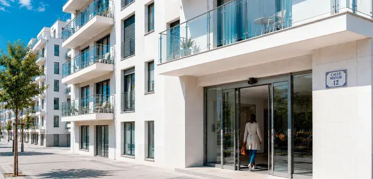Puerta residencial