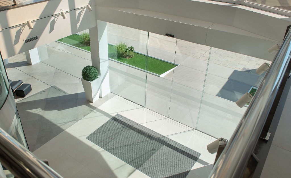 Sustainable buildings energy saving automatic doors