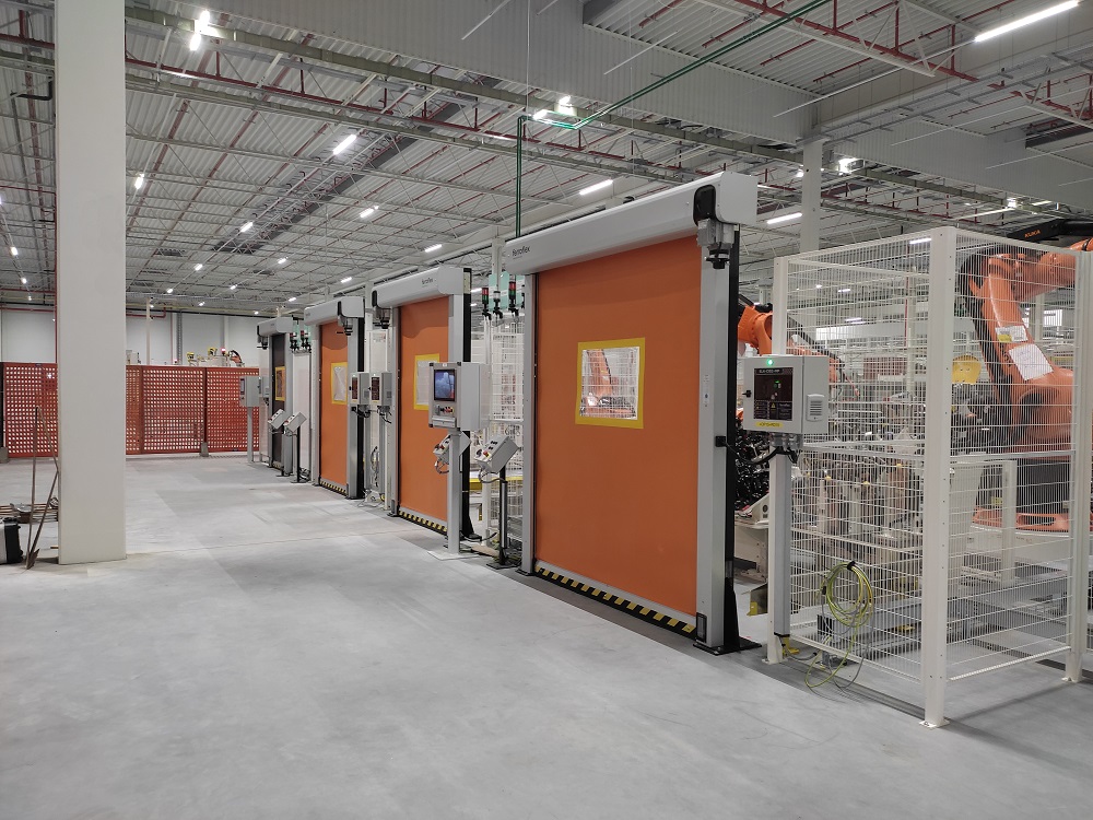 Ferroflex empresa nueva puerta para lineas produccion industria