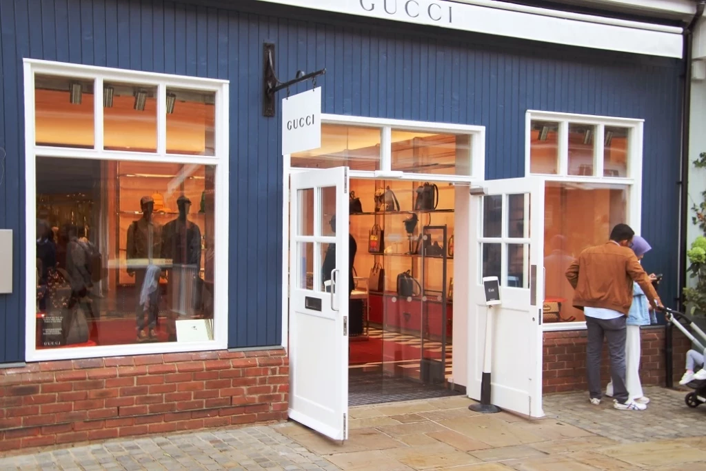 Boutique Gucci à Bicester Village Shopping Collection